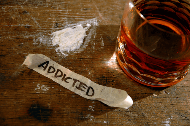 alcohol and cocaine addiction