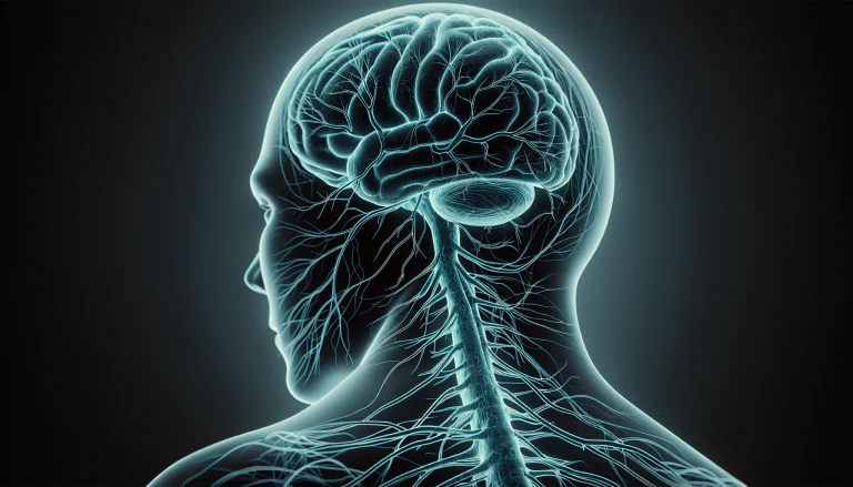 Illustration of central nervous system
