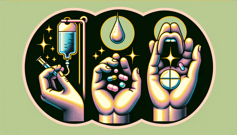 Different forms of ketamine treatments