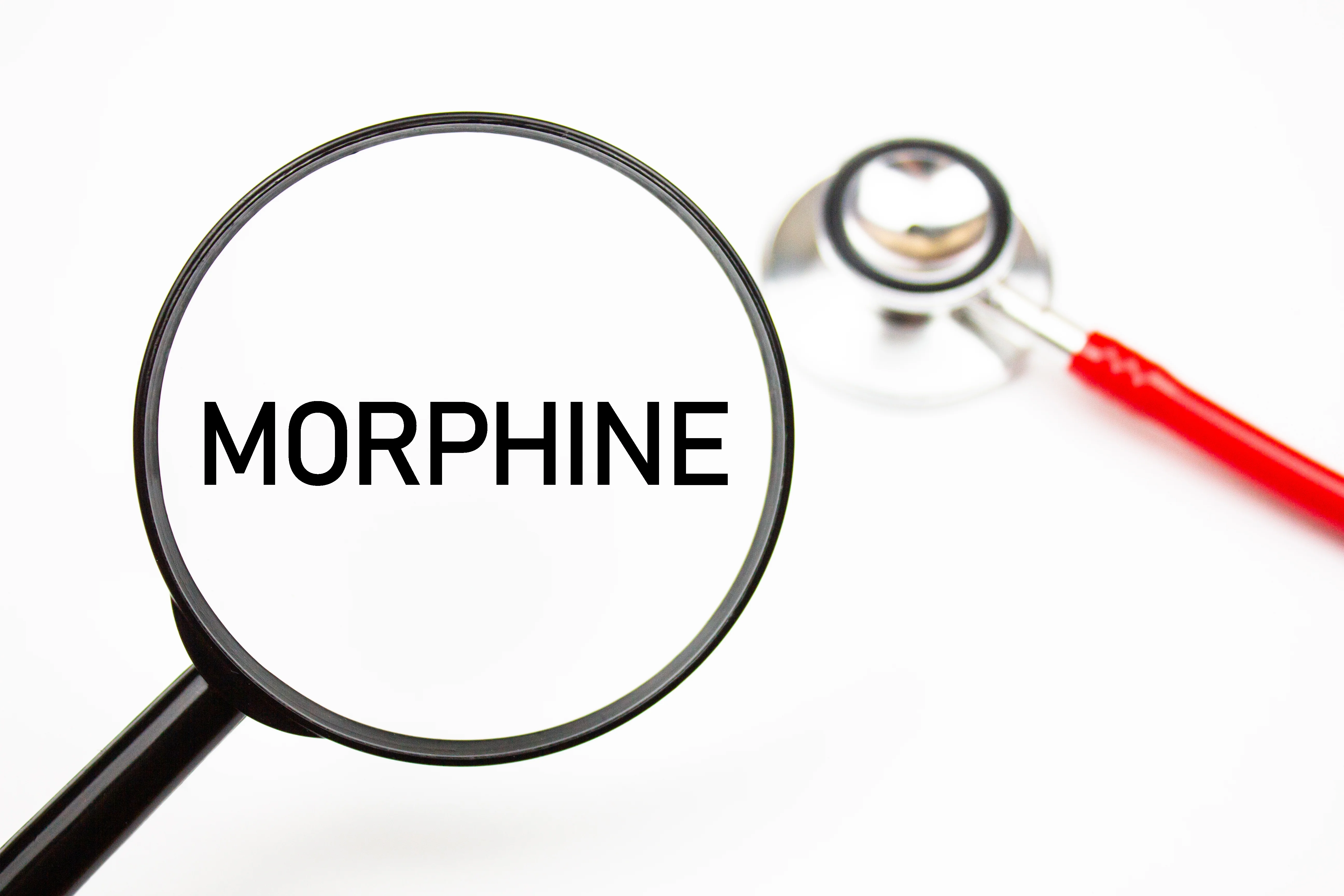 Morphine,Text,,Inscription,Through,A,Magnifying,Glass,Next,To,A Is Morphine Addictive?