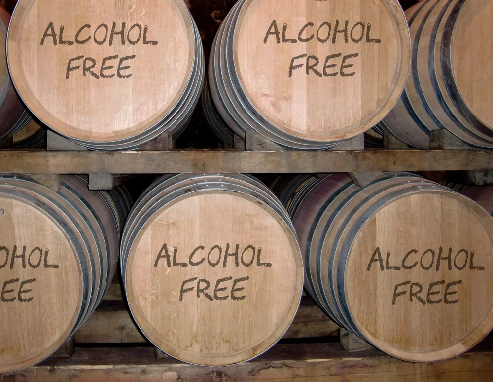 Barrels,In,Cellar,With,Text,Alcohol,Free.