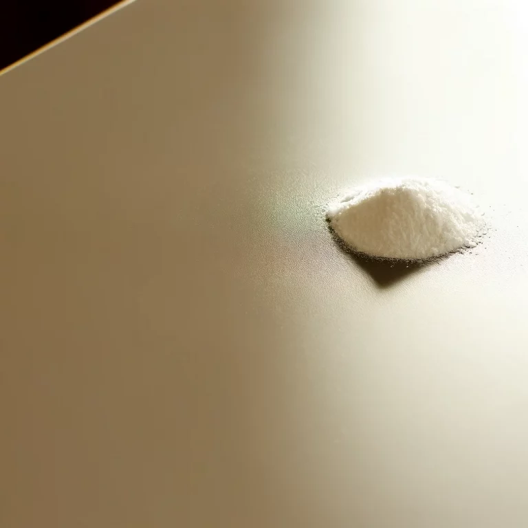 Cocaine on a table