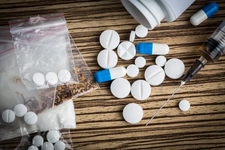 Drug,Syringe,And,Cooked,Heroin Synthetic Drug Use