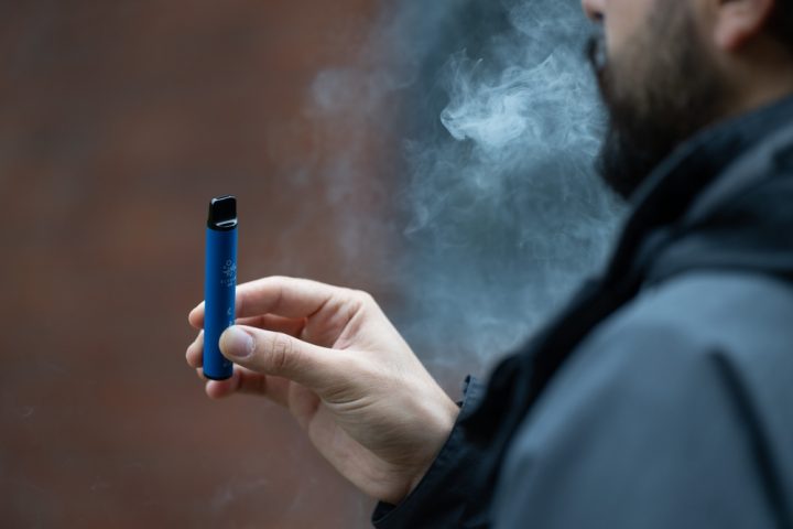 London,,Uk.,8,August,2023:,A,Man,Vaping,An,E-cigarette Vaping Facts