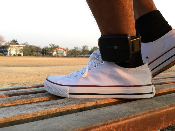 Male,Prisoners,Attached,To,An,Electronic,Monitoring,(em),Ankle,Were Alcohol Tag