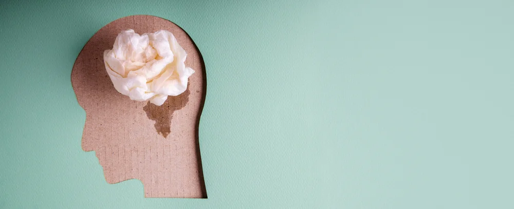 Mental,Health,Disorder,Concept.,Weak,,Stressed,Down,Person.,Negative,Feeling. Wet Brain