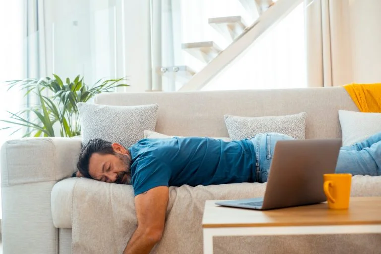 Fatigue after sobriety