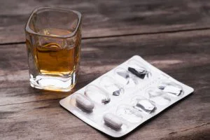 Antibiotics with alcohol