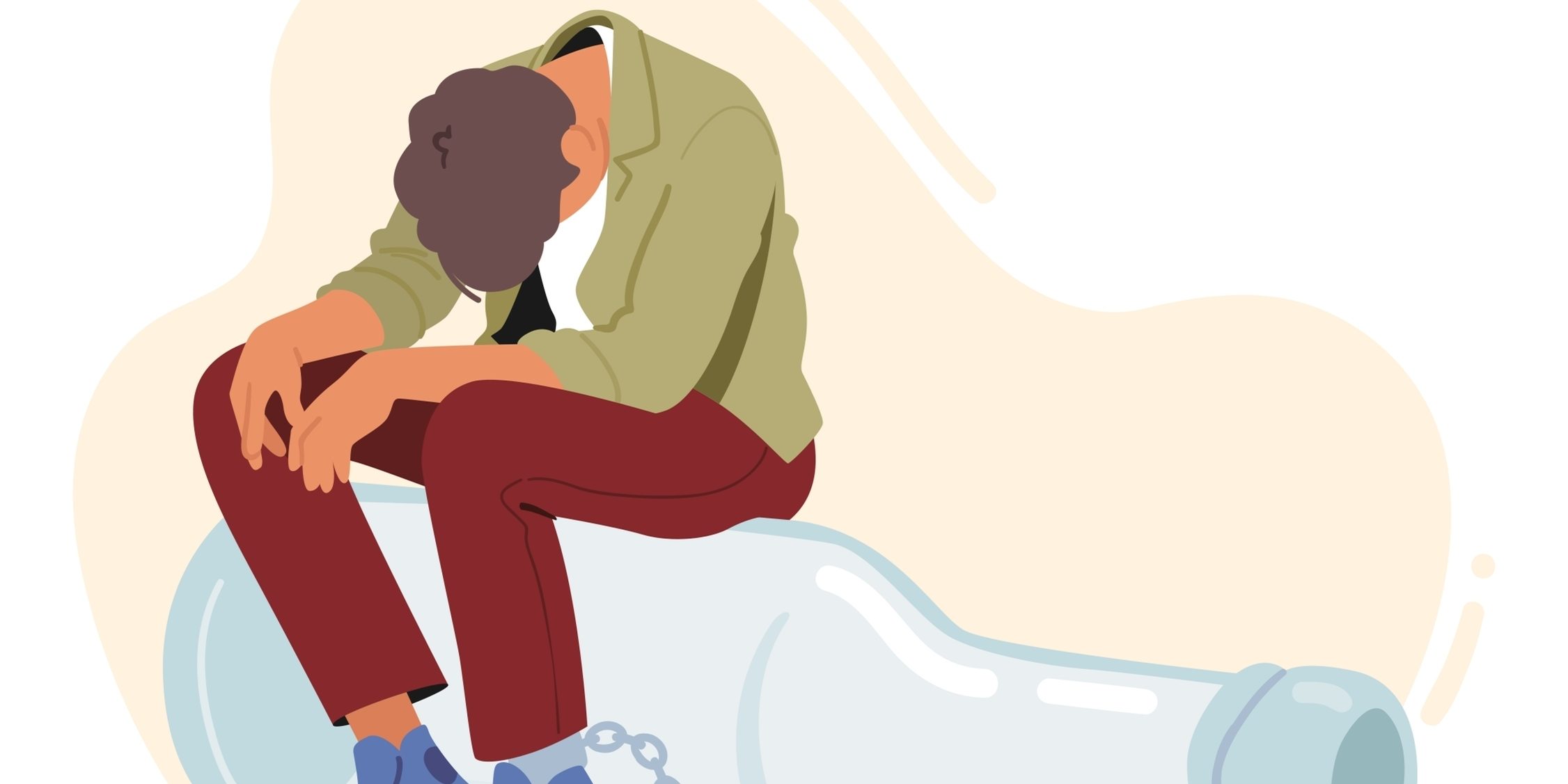 Drunk,Male,Character,Chained,To,Alcohol,Bottle.,Problems,In,Life, Am I a functioning alcoholic