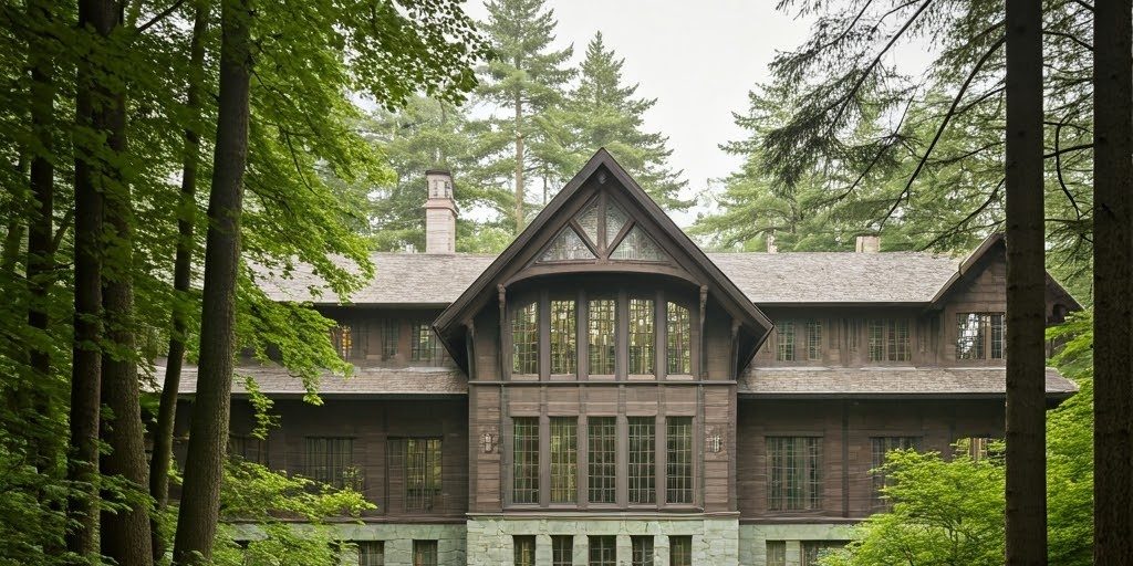 A,Luxurious,Rehab,Clinic,Set,In,A,Wooded,Surrounding Luxury Rehab