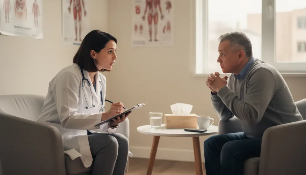 Counselling during benzo withdrawal