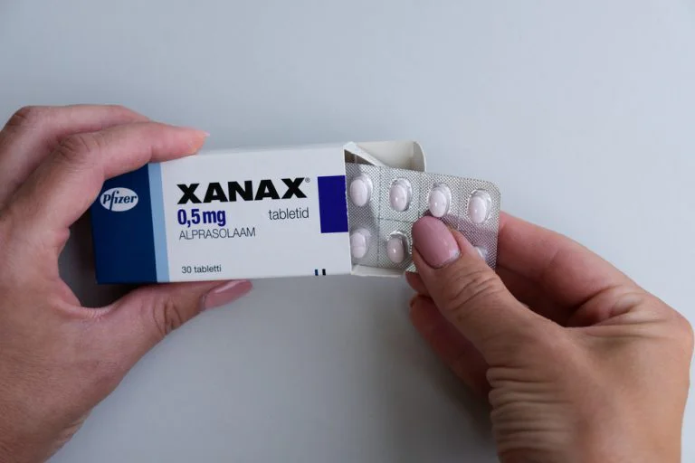 Xanax in packaging