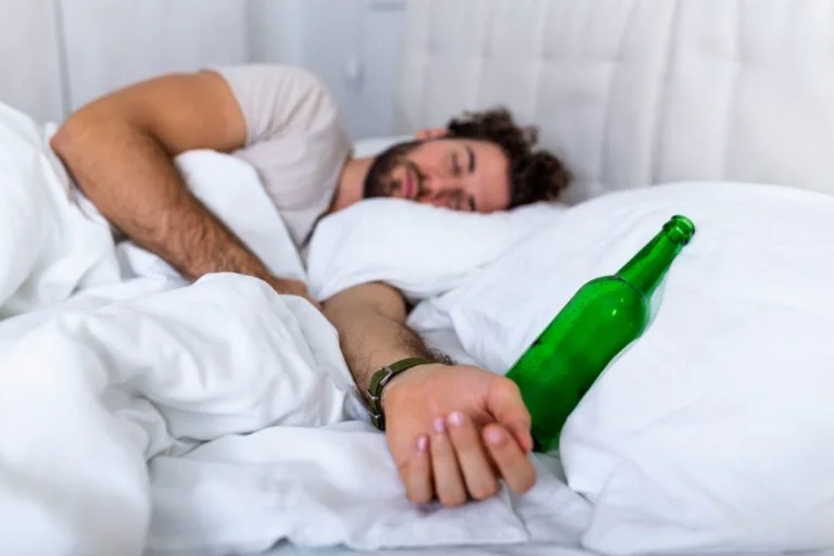 Sleep and alcohol affected by melatonin