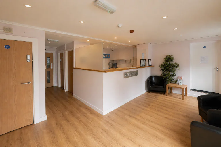 Luton reception