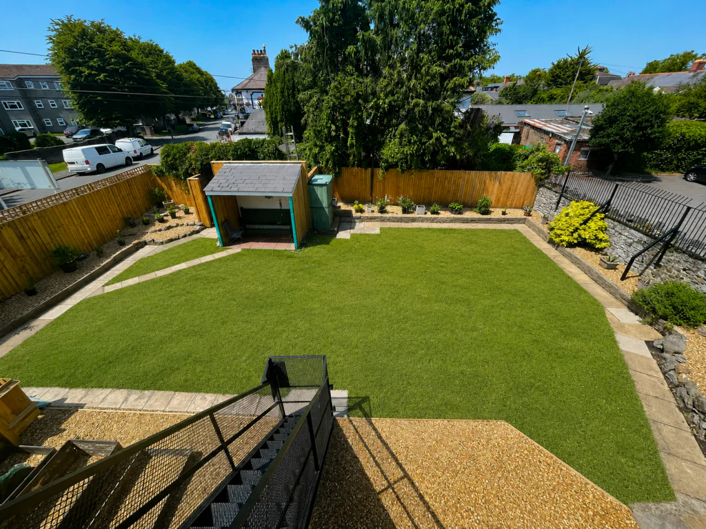 Back Garden Cardiff